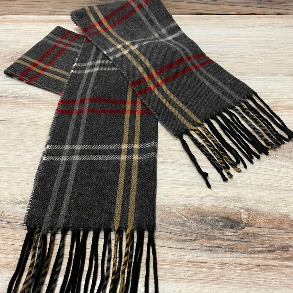 Italy plaid Neck scarf